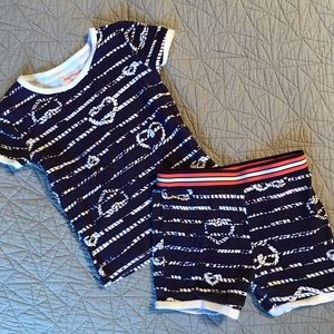 Nautical jammies for your toddler